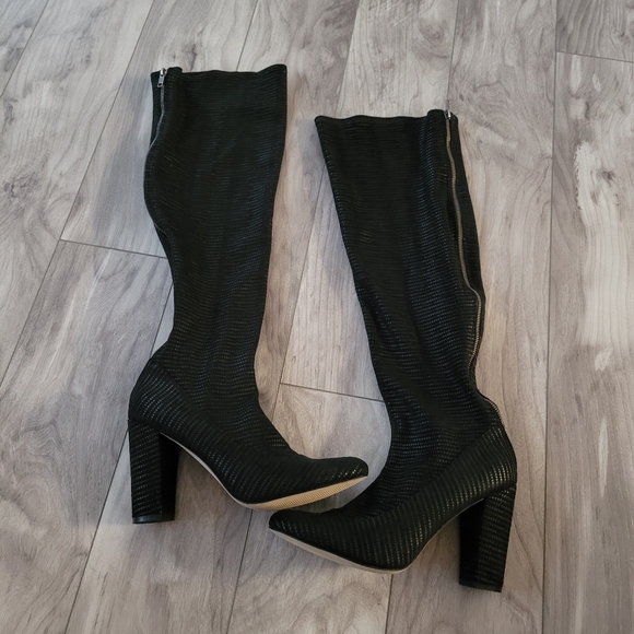 Nwot Nicole Ricci Over the Knee Boots size 10M - Picture 2 of 8
